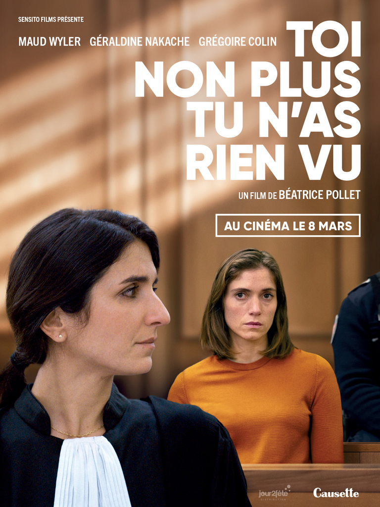 Affiche du film - Toi non plus tu n'as rien vu de Béatrice Pollet © Sensito Films | Jour2fête